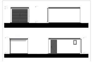 Single Garage Wyatt 5x2.9 m, 14,5m²