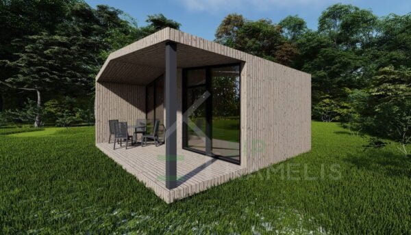 Insulated Garden House Hull 34m²