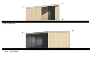 Insulated Summer House London 56m²