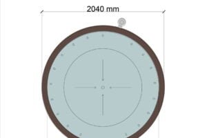 Outdoor Hot Tub Standard 180cm