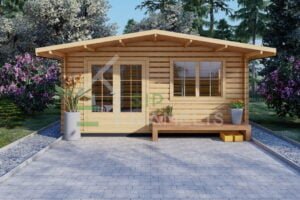 Garden Pod Drammen 44mm, 5×4, 20 m²