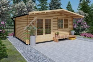 Garden Pod Drammen 44mm, 5×4, 20 m²