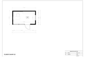 Insulated Garden Office Jamaica 10 m²