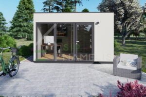 Insulated Garden Office Jamaica 10 m²