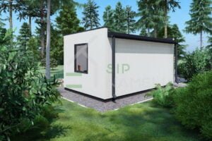 Insulated Garden Room Bahamos 15 m²