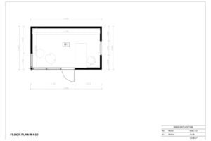 Insulated Garden Room Bahamos 15 m²