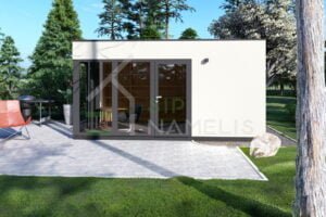 Insulated Garden Room Bahamos 15 m²