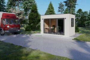 Portable Garden Office Ulm 9 m²