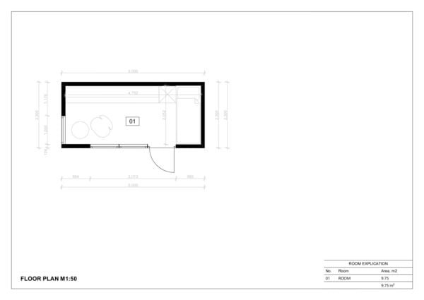 Portable Garden Studio Nurnberg 11 m²