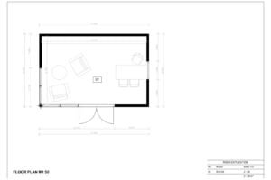 Prefab Garden House Nasau 24 m²