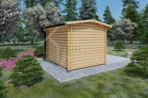 Wooden Garden Shed Tromso,44mm, 7 m²