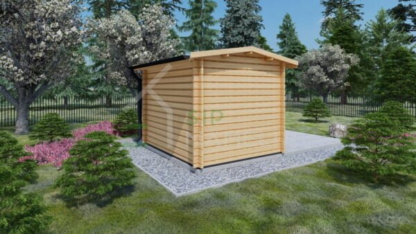 Wooden Garden Shed Tromso,44mm, 7 m²