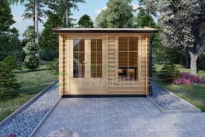 Wooden Garden Shed Tromso,44mm, 7 m²