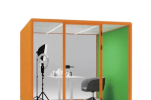 Mobile Silent Conference Room Black L Size