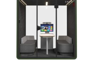 Smart Conference Room Soundproof Grey M Size
