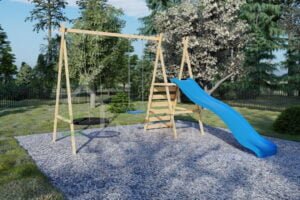 Children's Playground without Playhouse