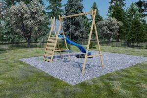 Children's Playground without Playhouse