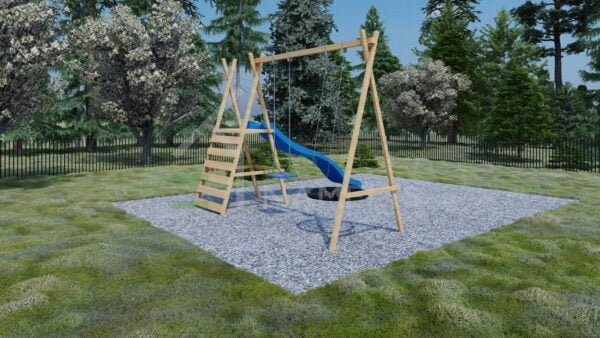 Children's Playground without Playhouse