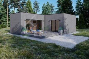 Modular House + Sauna Romulus 50m²