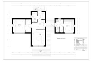 Modular House + Sauna Romulus 50m²