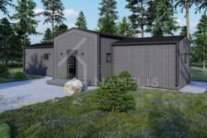 Modular House + Sauna Romulus 50m²