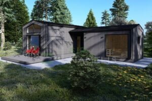 Modular House + Sauna Romulus 50m²