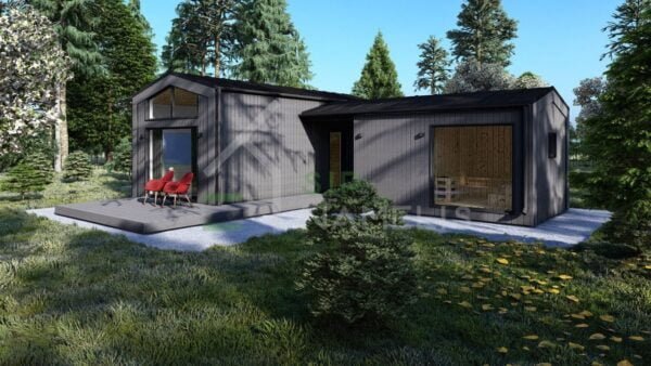 Modular House + Sauna Romulus 50m²