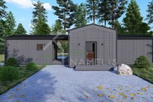 Modular House + Sauna Romulus 50m²