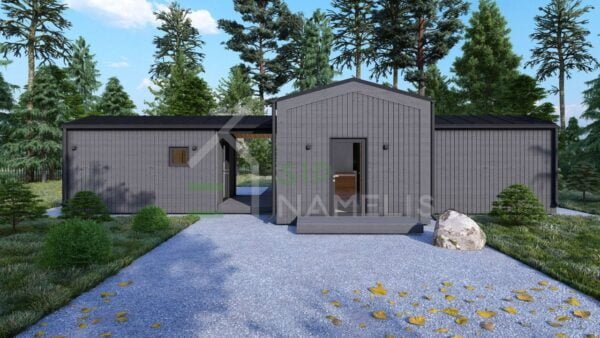 Modular House + Sauna Romulus 50m²