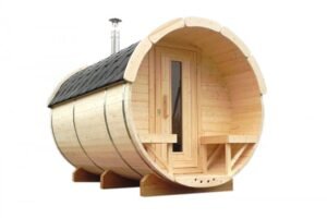 Barrel Sauna, 2x2 m