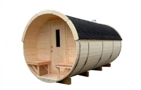 Barrel Sauna, 2x3 m