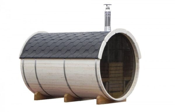 Barrel Sauna, 2x4 m