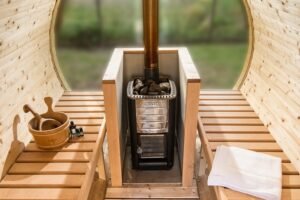 Barrel Sauna, 2x4 m