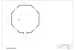 BBQ Hut Alaska 44mm, 5.4×5.4, 25m²