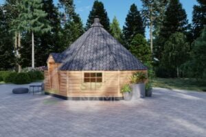 BBQ Hut Alaska 44mm, 5.4×5.4, 25m²