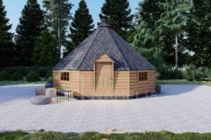 BBQ Hut Alaska 44mm, 5.4×5.4, 25m²