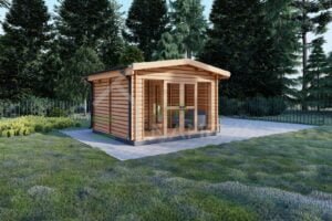 Finnish Sauna Hope 44mm, 4x4, 16m²