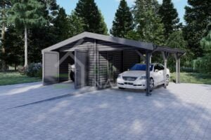 Garage + Carport 44mm Perdikkas II 37m²