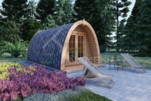 Glamping Pod Eagle 44mm 3x5, 15 m²