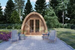 Glamping Pod Eagle 44mm 3x5, 15 m²