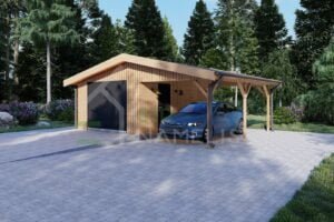 Insulated Garage + Carport Victoria 36m²