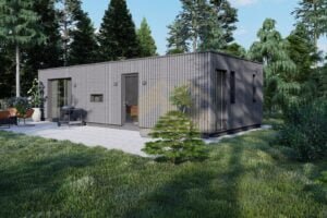 Insulated Garden House Gabriel 53m²