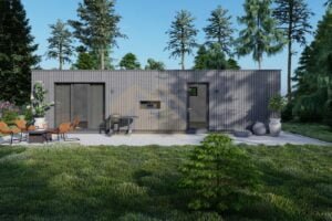 Insulated Garden House Gabriel 53m²