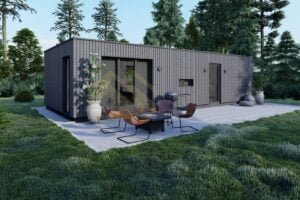 Insulated Garden House Gabriel 53m²