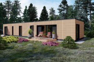 Insulated Summer House Jonathan 81m²