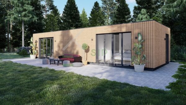 Insulated Summer House Zoey 62m²