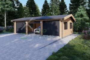 Insulated Triple Garage Aeropos 47m²