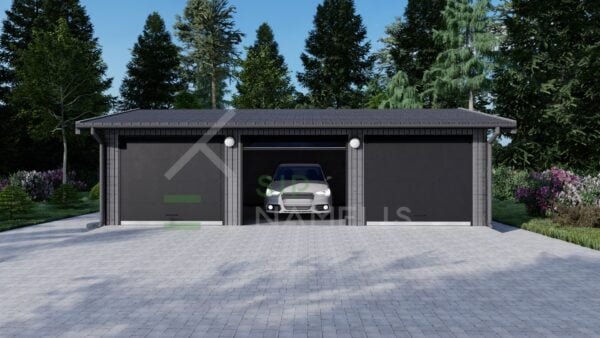 Insulated Triple Garage Aeropos II 47m²