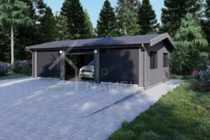 Insulated Triple Garage Aeropos II 47m²