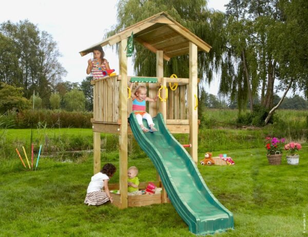 Jungle Gym Casa - Children's Playhouse with Slide